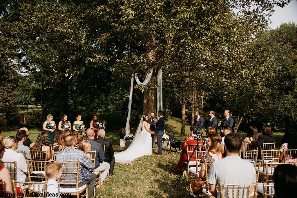 Backyard weddings