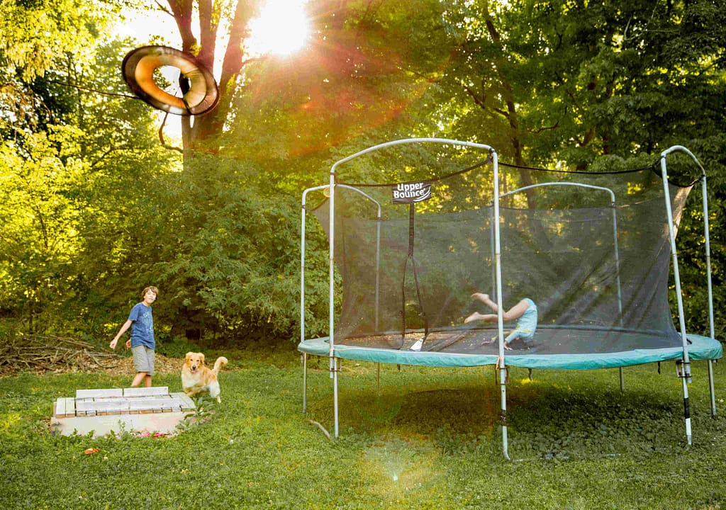 Can I Have a Trampoline in My Backyard